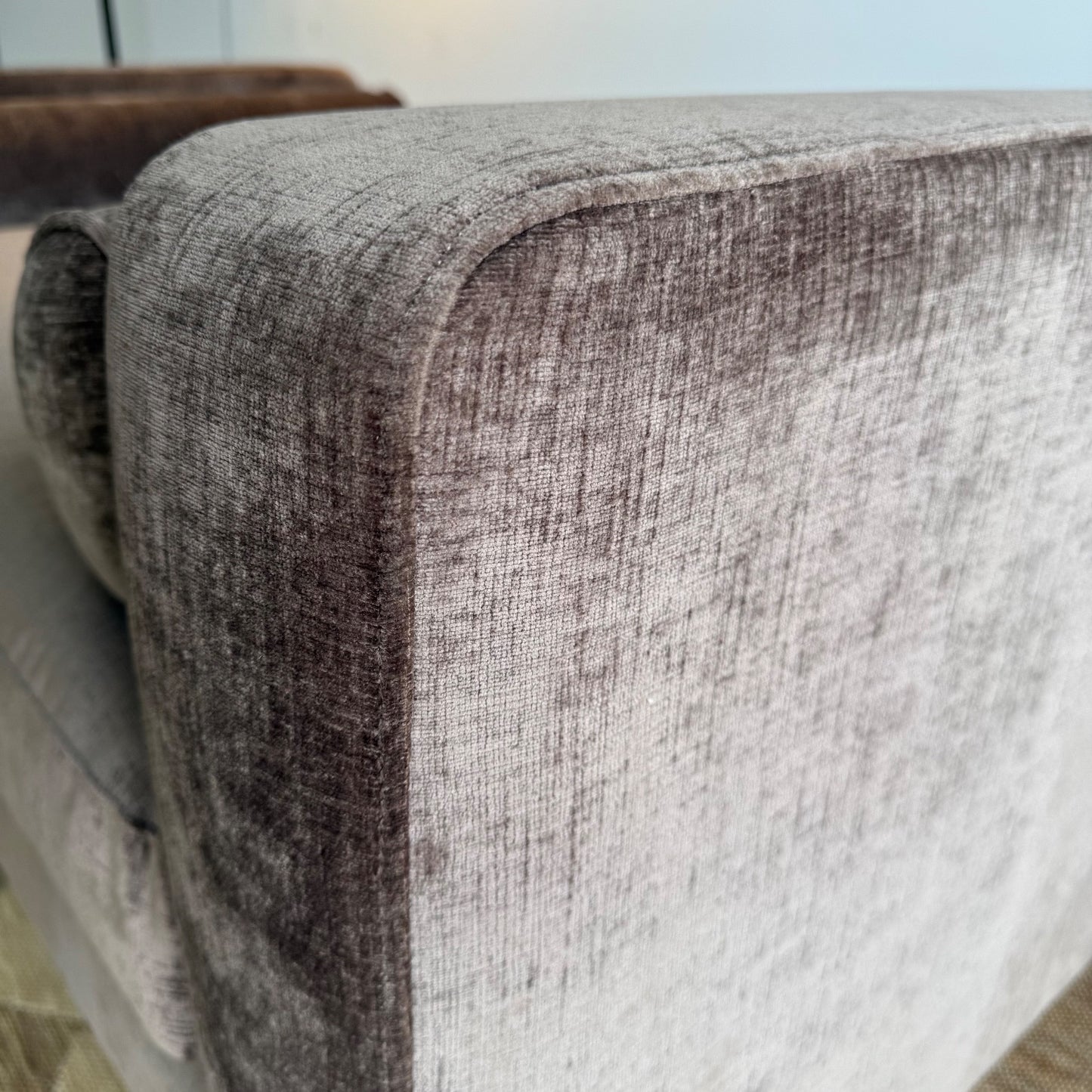 Interior Define Sloan Daybed in Brown Performance Vintage Velvet