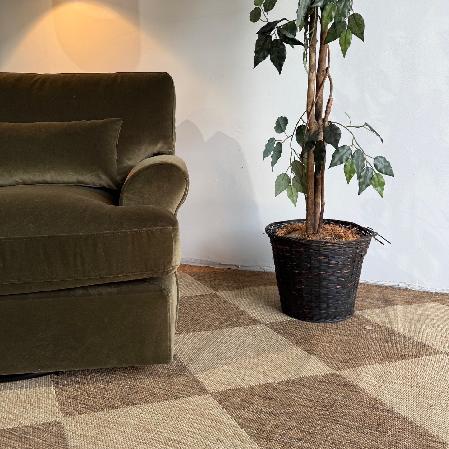 Interior Define Maxwell Swivel Chair in Green Performance Velvet