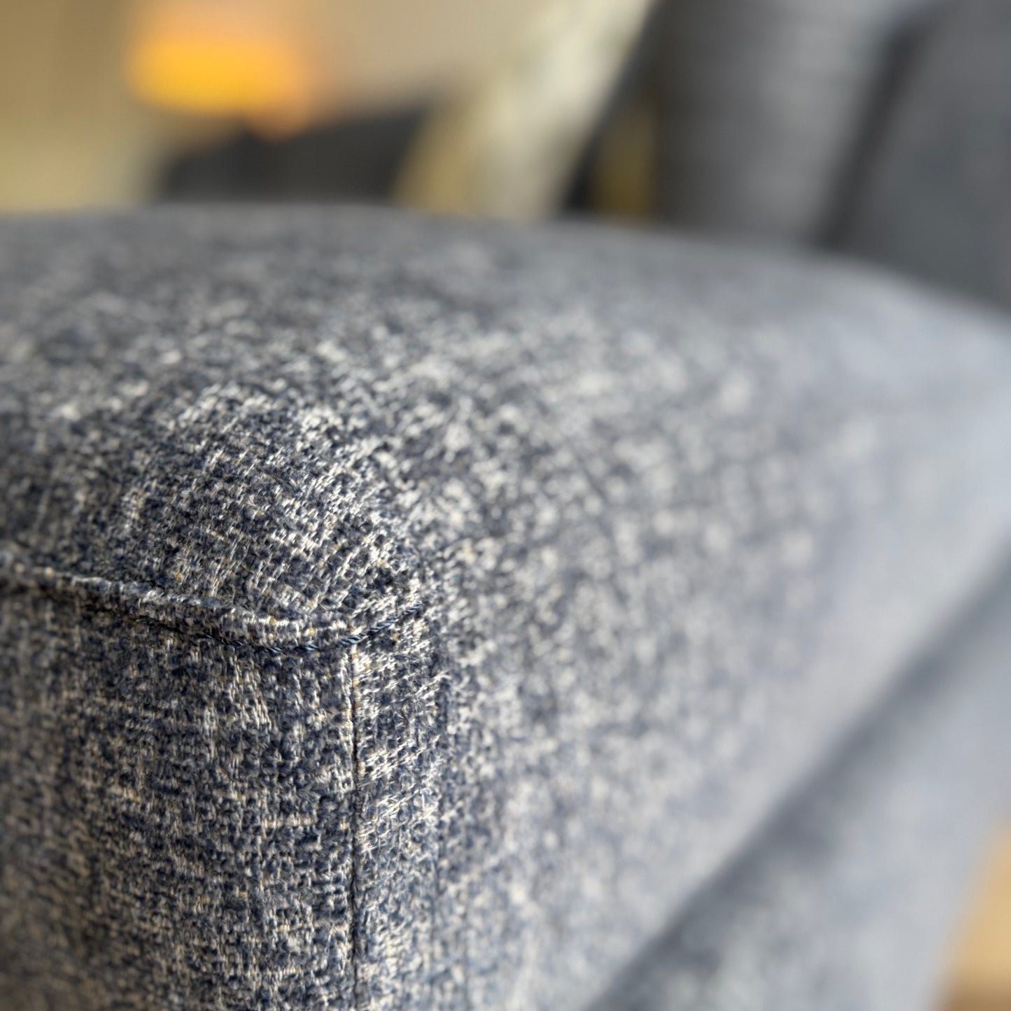 Marin 2 Piece L-Shape Sectional in Indigo Blue