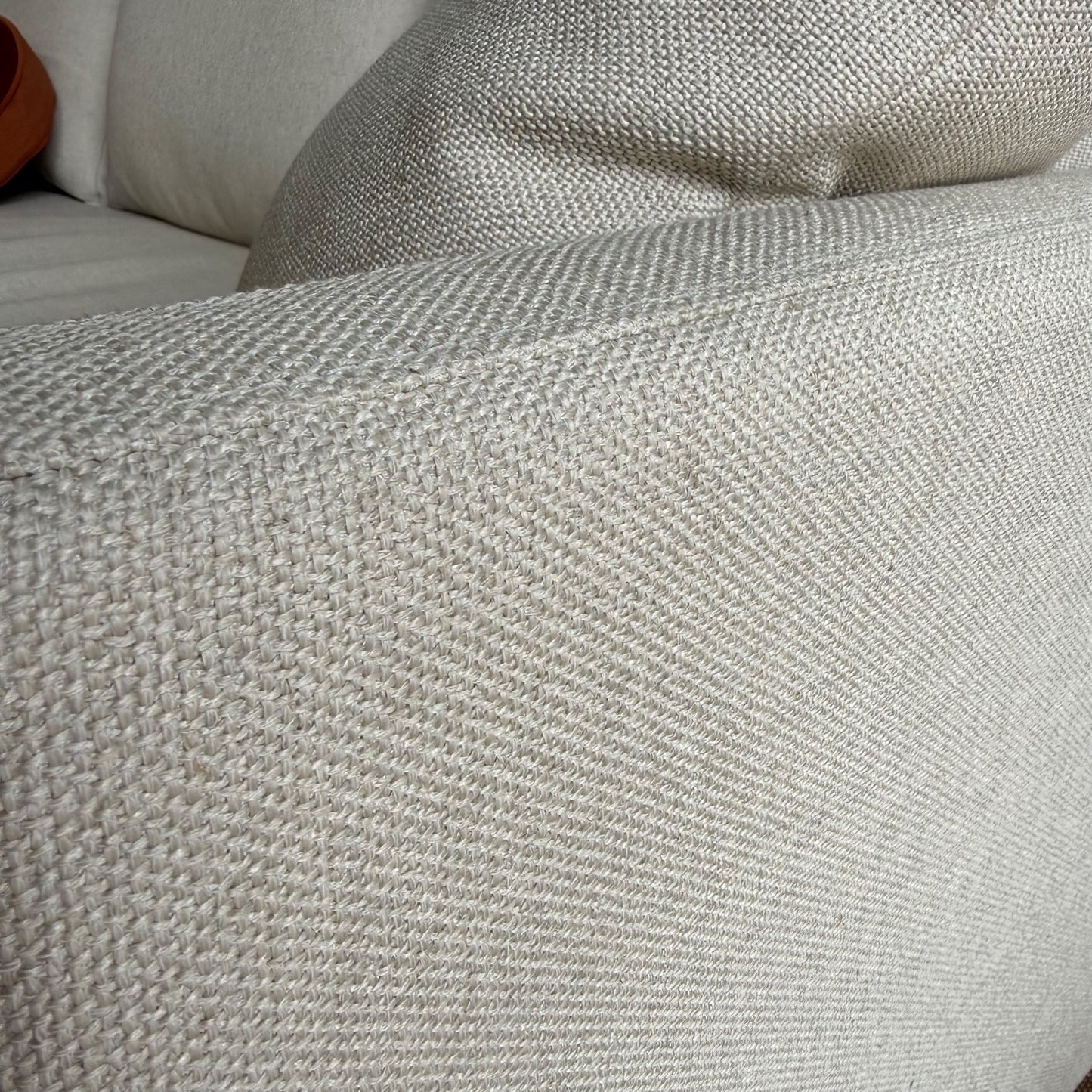 Interior Define Scarlett Sofa in White Performance Fabric