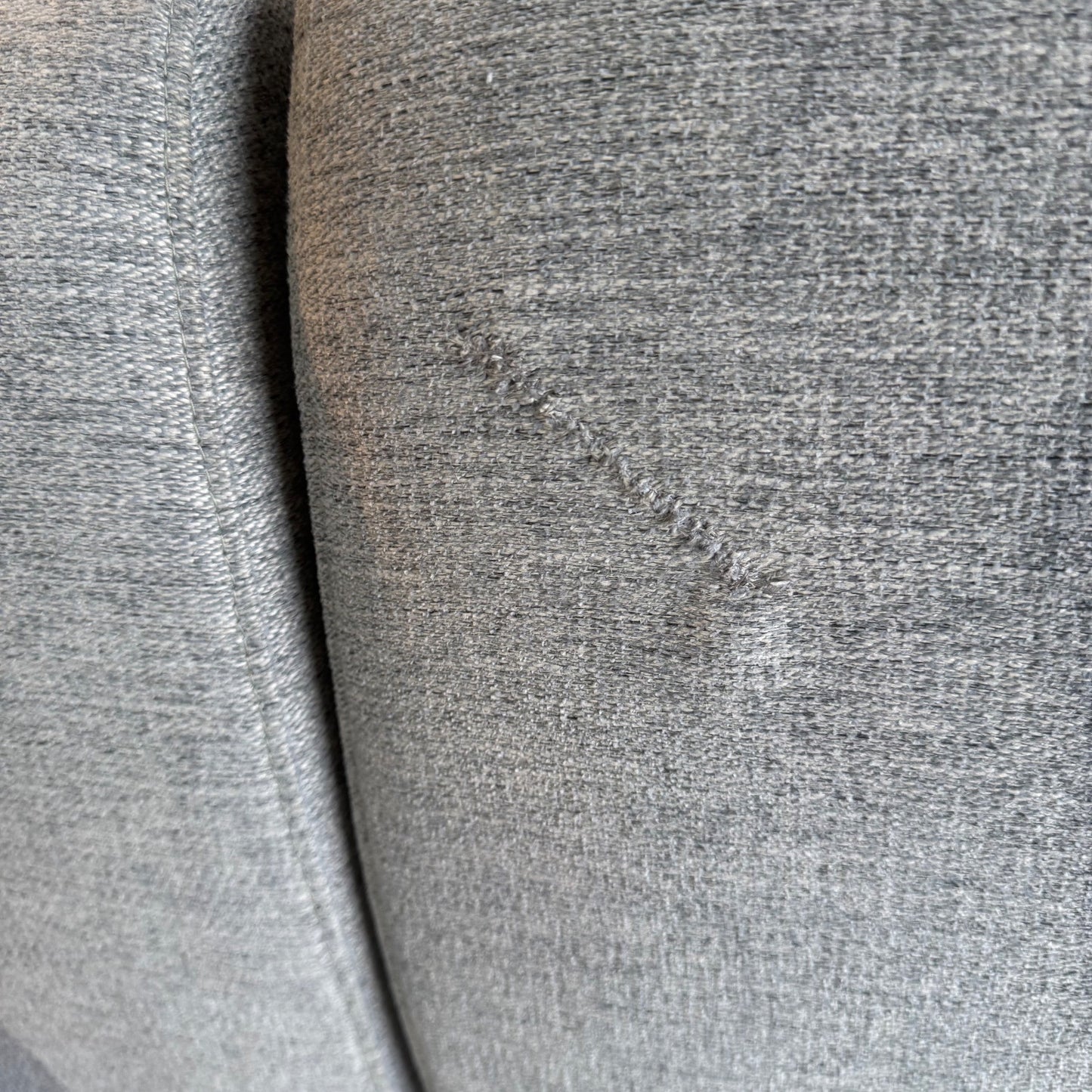 Interior Define Dorian Upholstered Left Banquette in Blue Performance Fabric