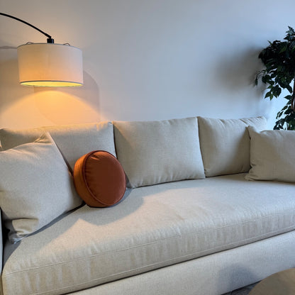 Interior Define Scarlett Sofa in White Performance Fabric