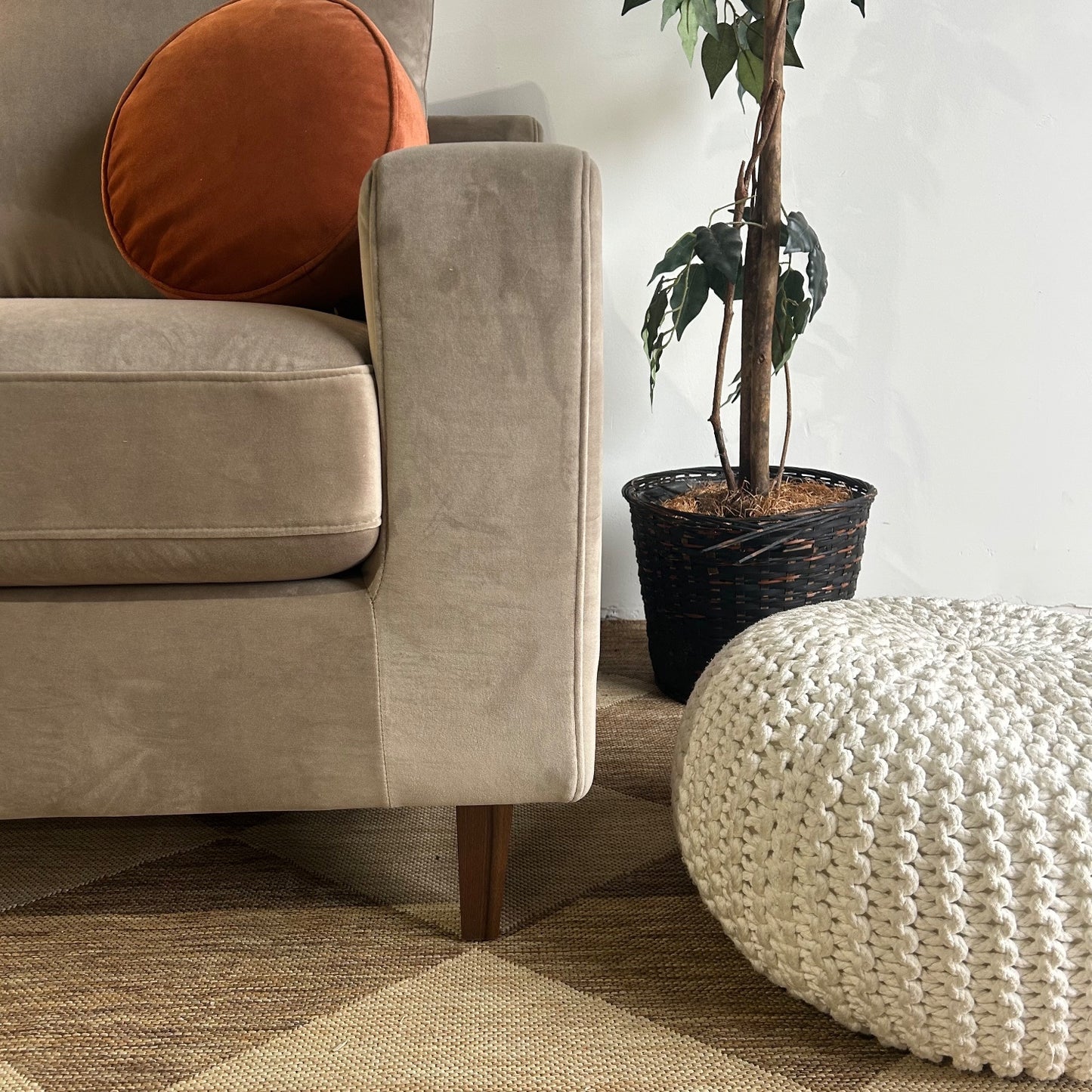 Interior Define Sloan Chair In Grey Mod Velvet