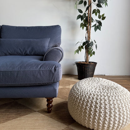 Interior Define Maxwell Sofa in Blue Performance Fabric
