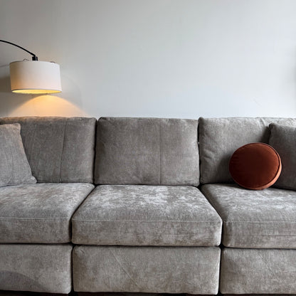Atlas Modular Sofa in Gray Chenille