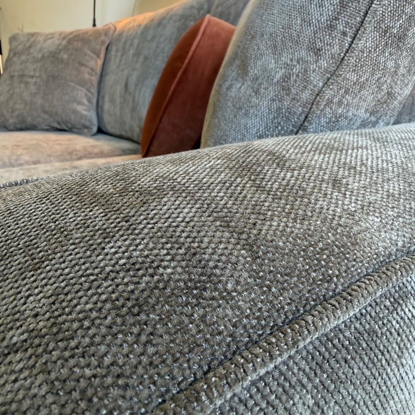 Atlas Modular Sofa in Brown Chenille