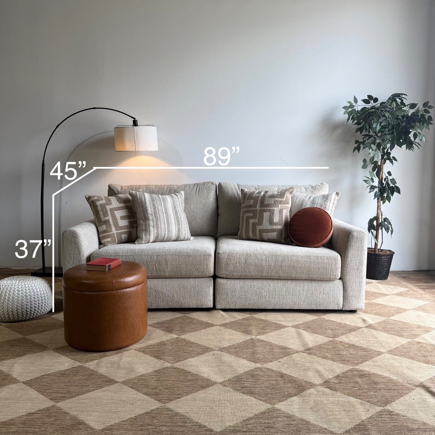 Willow Modular Loveseat — Kindred Couches
