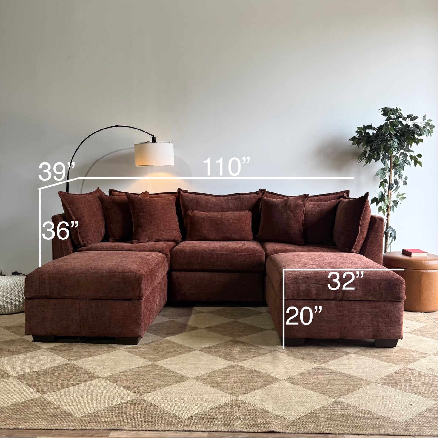 Ambler Modular Double Chaise — Kindred Couches
