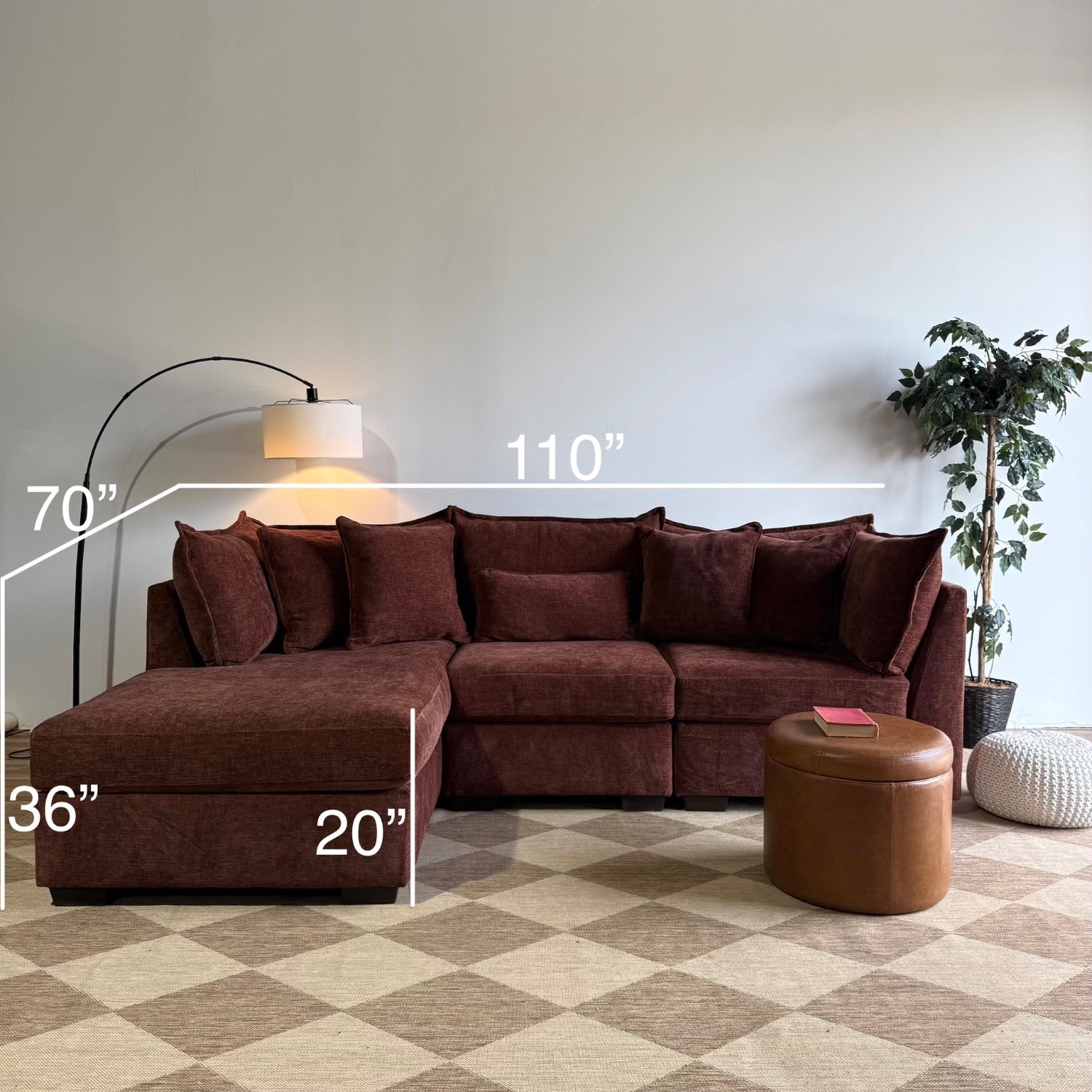Ambler Modular Chaise Sectional — Kindred Couches