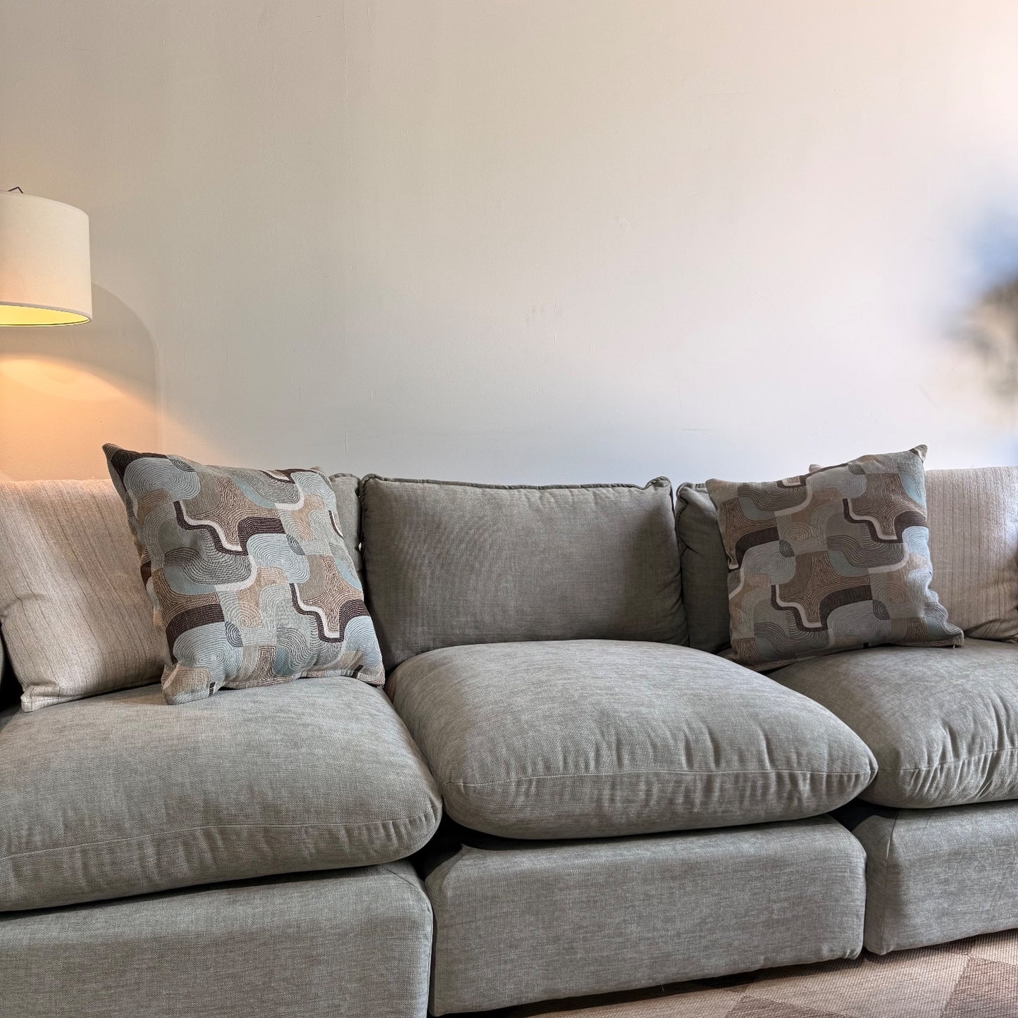 Mesa Sofa in Sage Green Chenille