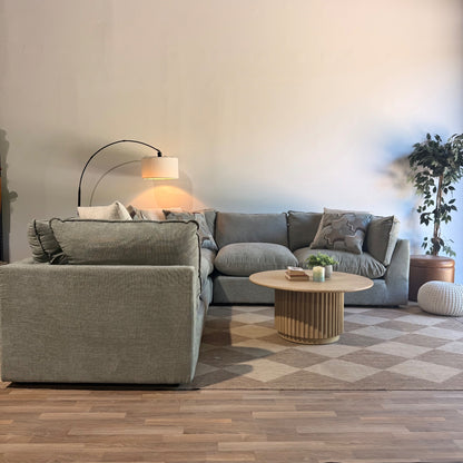Mesa Corner Sectional in Sage Green