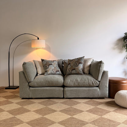 Mesa Loveseat in Sage Green Chenille