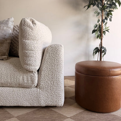 Georgia Corner Sectional in Cream Boucle — Kindred Couches