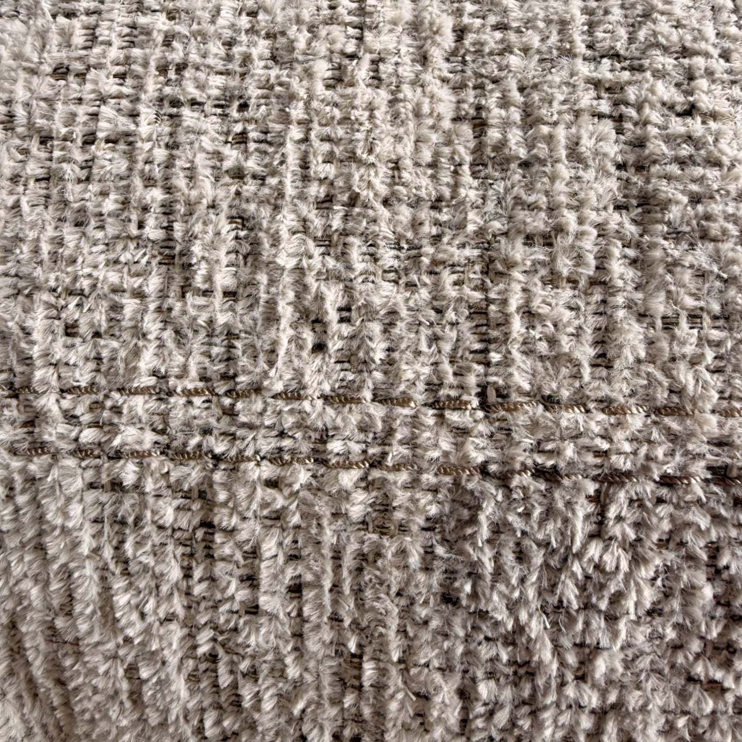 Parker Left Chaise Sectional in Beige Chenille — Kindred Couches