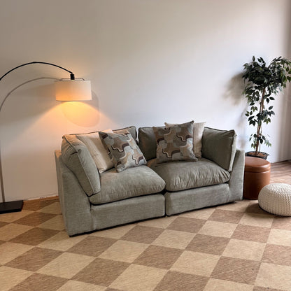 Mesa Loveseat in Sage Green Chenille