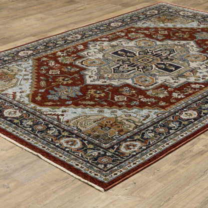 Aberdeen Area Rug — 1144R (Red)