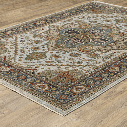 Aberdeen Area Rug — 1144W (Ivory/Blue)