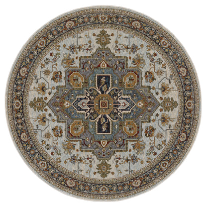 Aberdeen Area Rug — 1144W (Ivory/Blue)