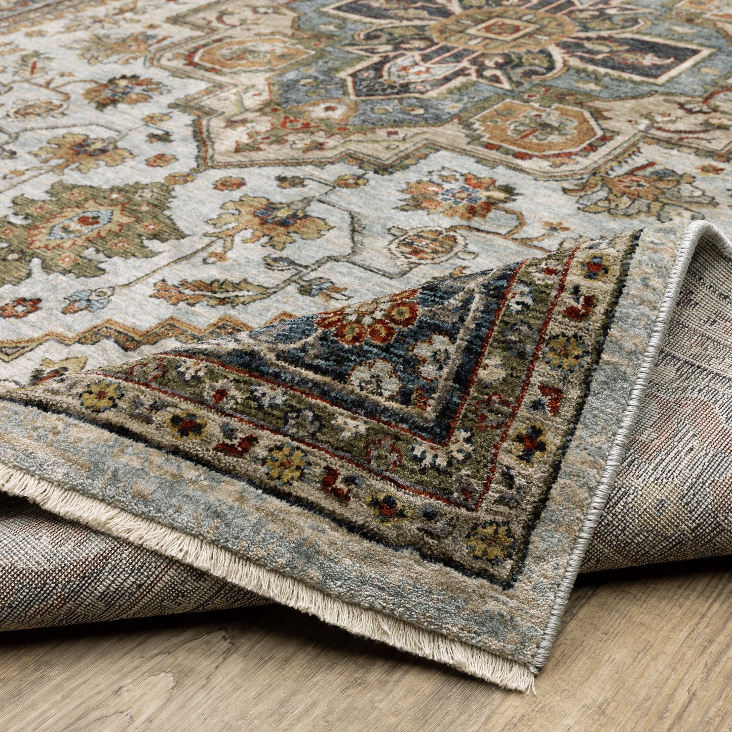 Aberdeen Area Rug — 1144W (Ivory/Blue)