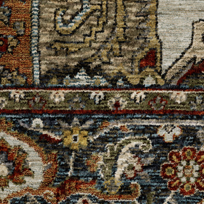 Aberdeen Area Rug — 1144W (Ivory/Blue)
