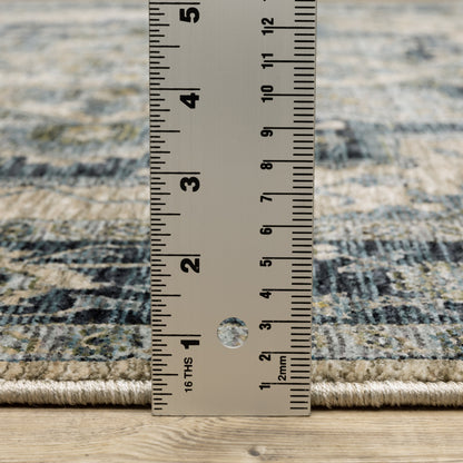 Aberdeen Area Rug — 051G1 (Blue/Beige)