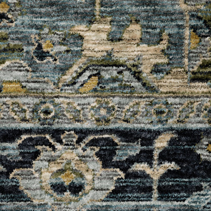 Aberdeen Area Rug — 051G1 (Blue/Beige)