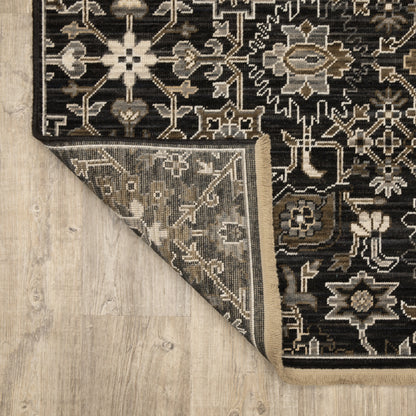 Acacia Area Rug — ACA05 (Black)