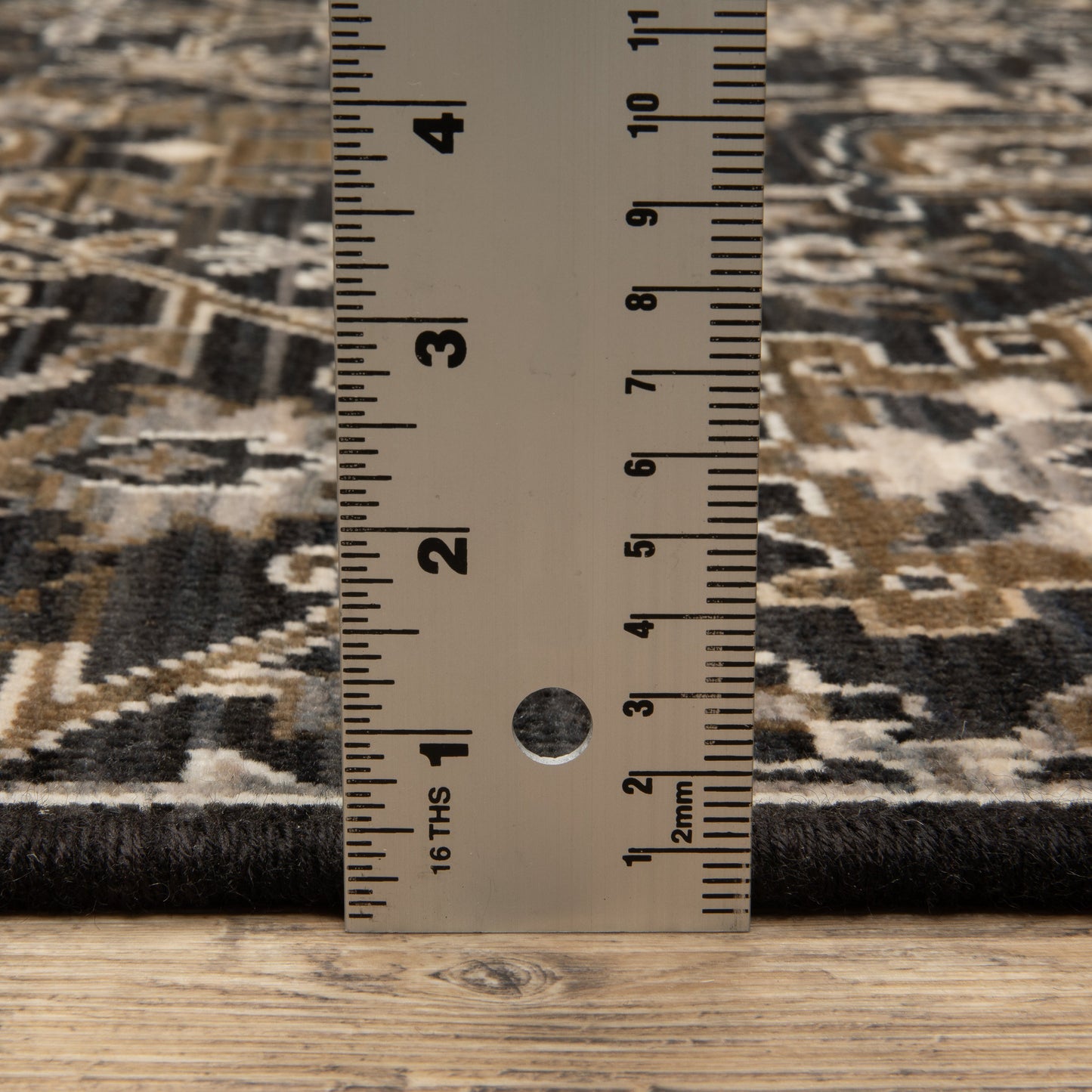 Acacia Area Rug — ACA05 (Black)