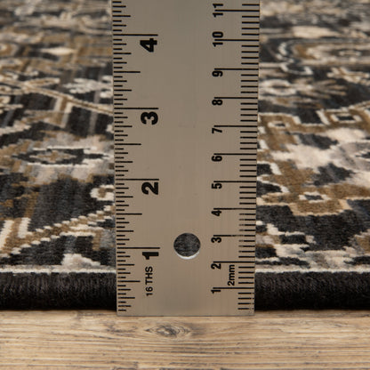 Acacia Area Rug — ACA05 (Black)