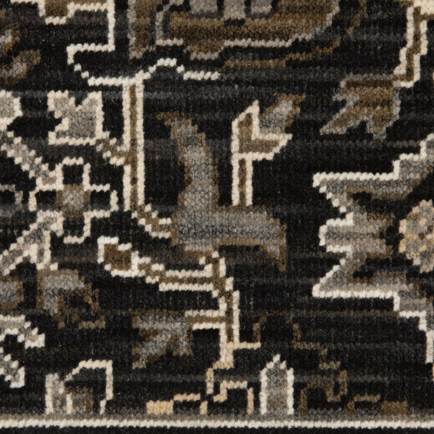 Acacia Area Rug — ACA05 (Black)