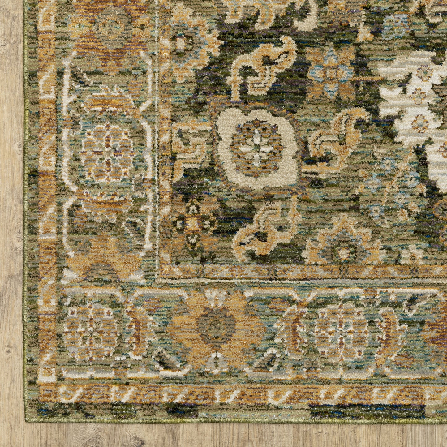 Andorra Area Rug — 2417B (Green)