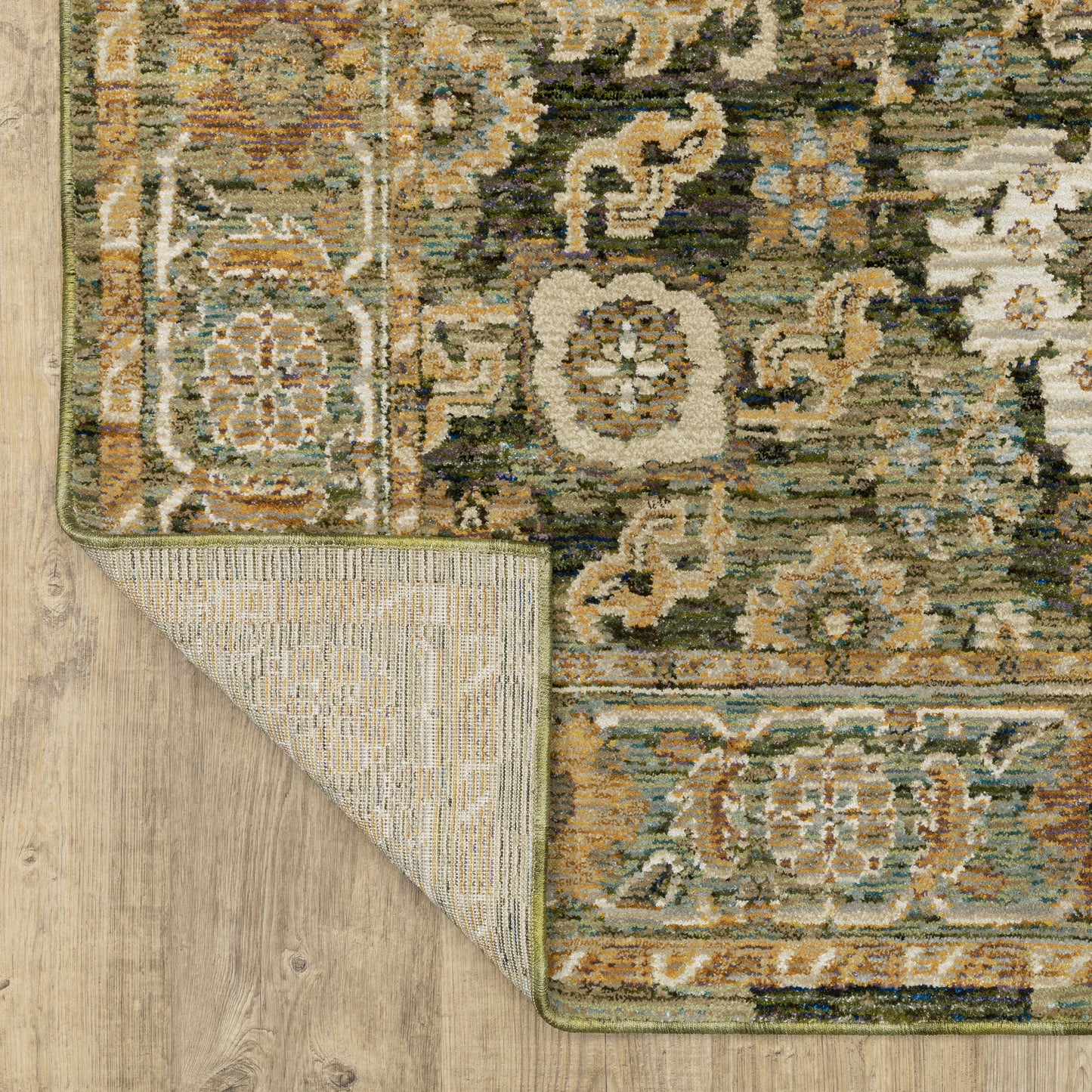 Andorra Area Rug — 2417B (Green)