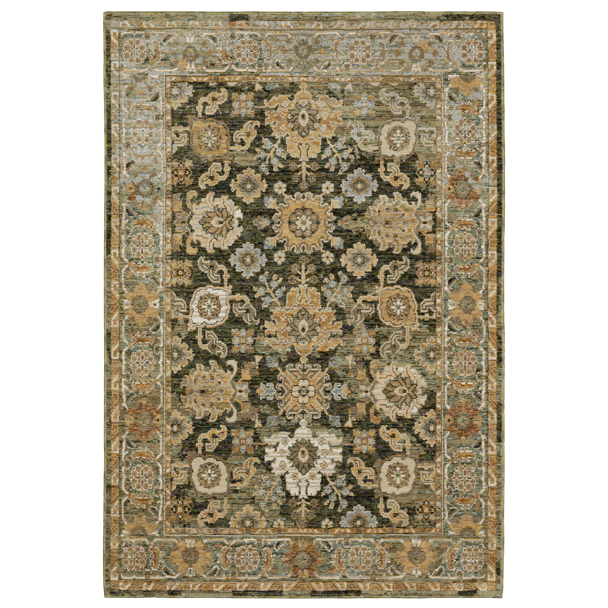 Andorra 2417B rug, full view