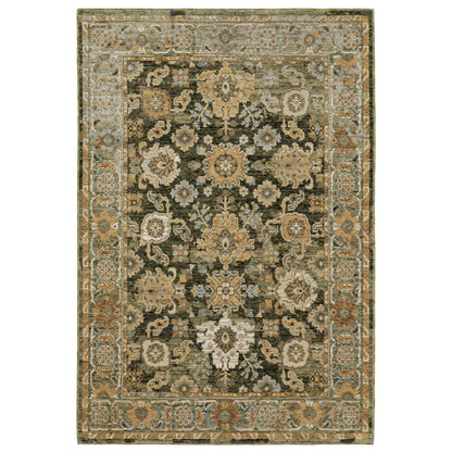 Andorra 2417B rug, full view