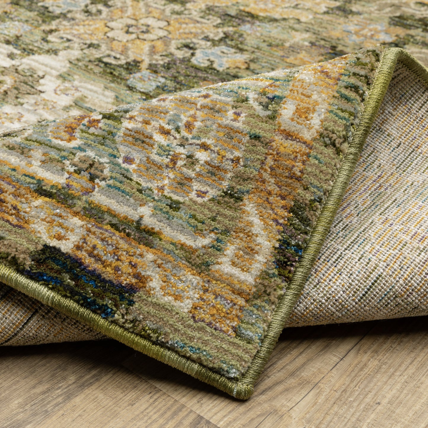 Andorra Area Rug — 2417B (Green)