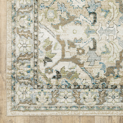 Andorra Area Rug — 9818G (Beige)