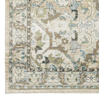 Andorra Area Rug — 9818G (Beige)