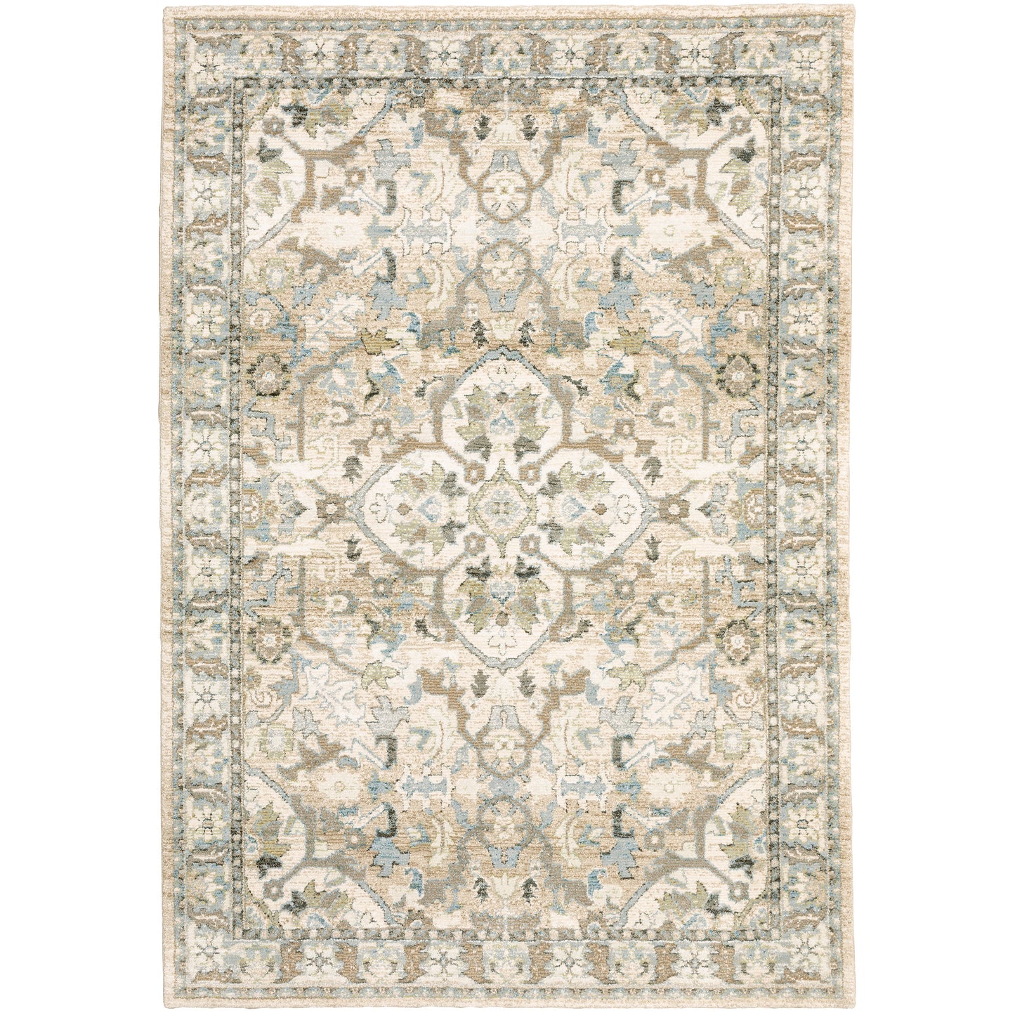 Andorra 9818G rug, full view