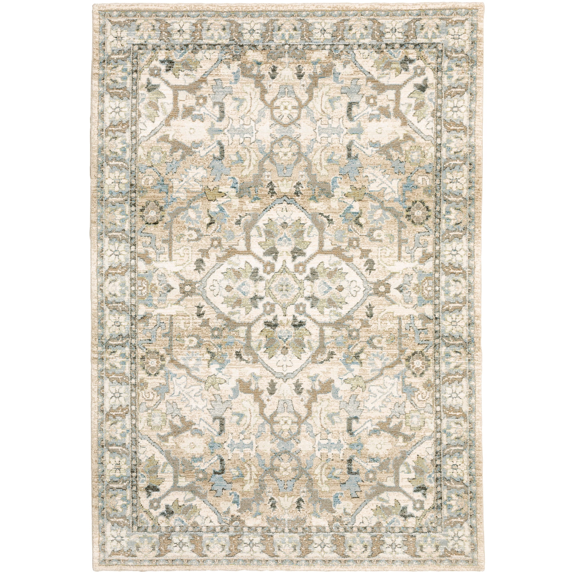 Andorra 9818G rug, full view