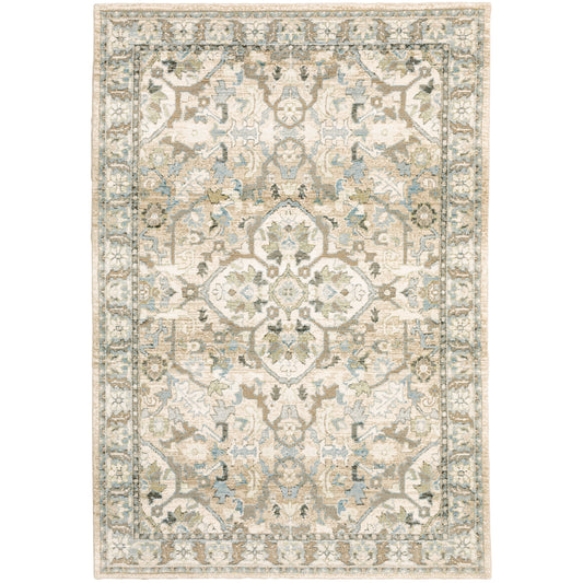 Andorra 9818G rug, full view