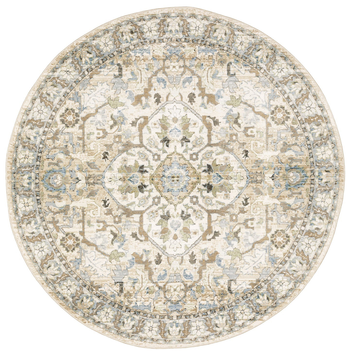 Andorra Area Rug — 9818G (Beige)