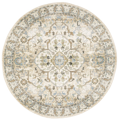 Andorra Area Rug — 9818G (Beige)