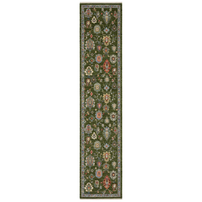 Lucca Area Rug — 2863E (Green)