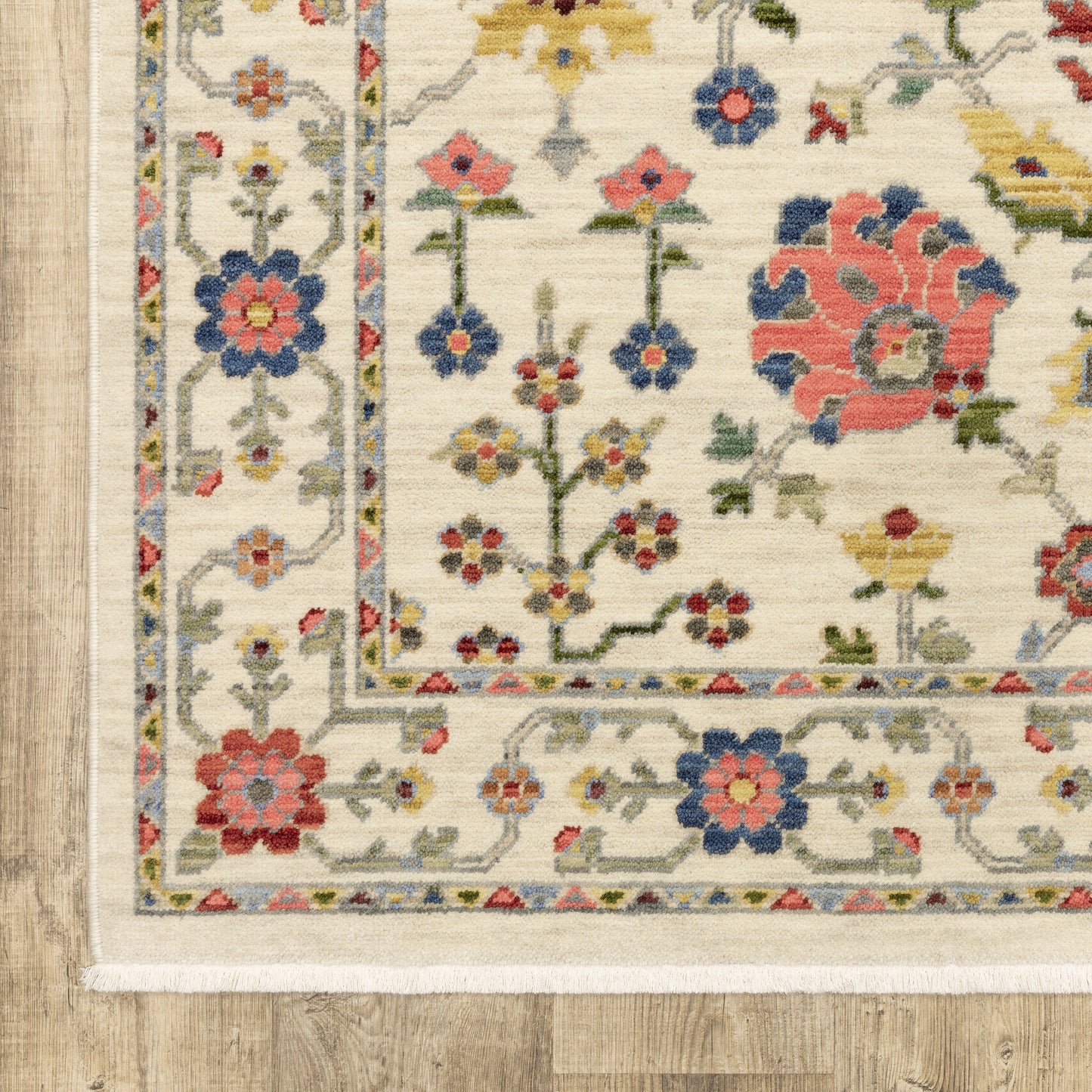 Lucca Area Rug — 093W1 (Ivory/White)