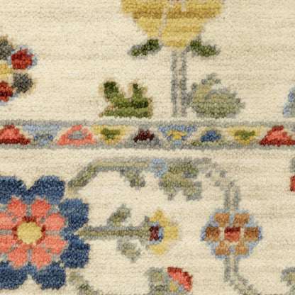 Lucca Area Rug — 093W1 (Ivory/White)