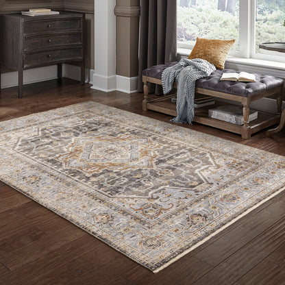 Maharaja Area Rug — 1803X (Gray)