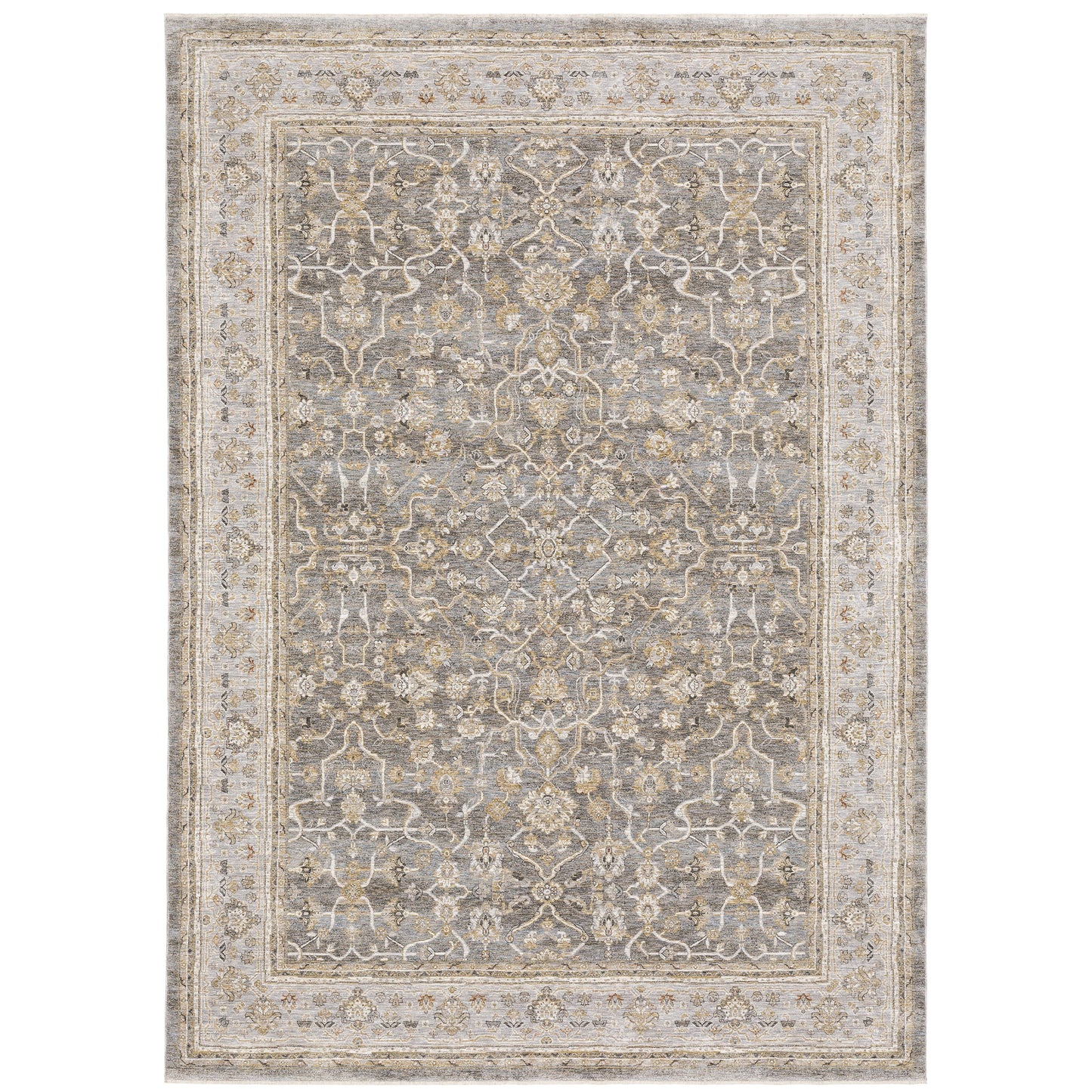 Maharaja Area Rug — 040M1 (Gray)