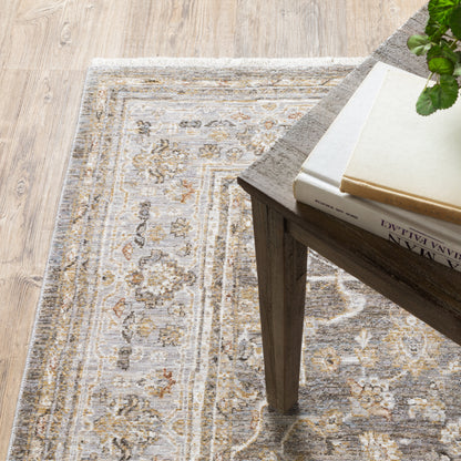 Maharaja Area Rug — 040M1 (Gray)