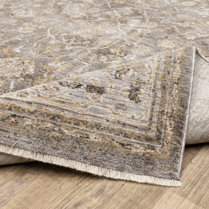 Maharaja Area Rug — 040M1 (Gray)