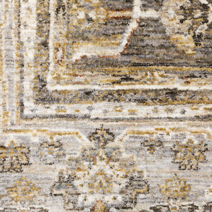 Maharaja Area Rug — 040M1 (Gray)